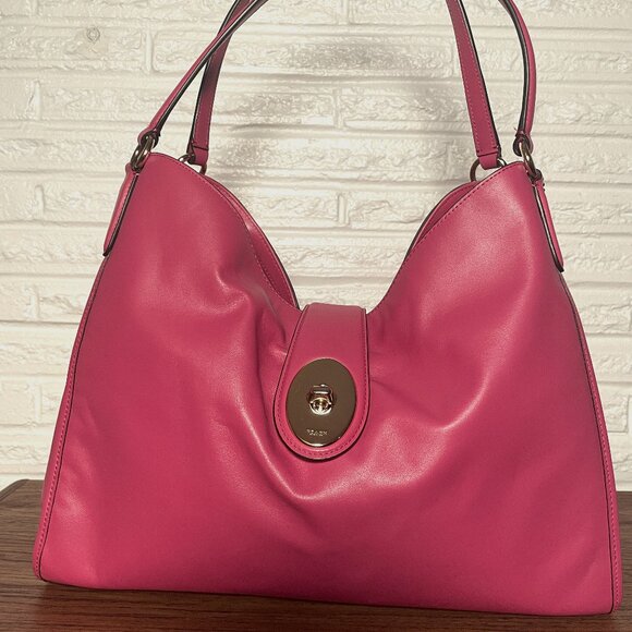 ‼️SOLD‼️Coach Madison Carlyle Leather Purse - Picture 1 of 9